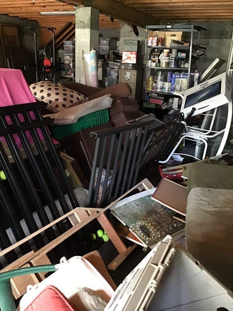Water destroyed furniture, equipment and 
belongings in Bill's house, Hurricane Ian