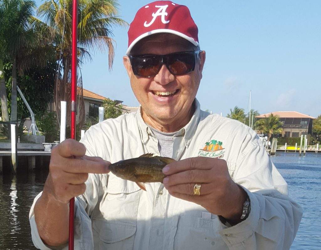 Bill Dueease with prized catch