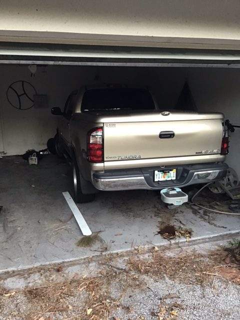 Truck J spent 12 hours during Hurricane Ian